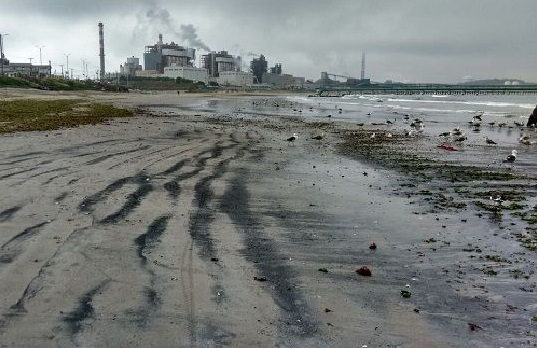 Varamientos de carbón en Ventanas: una situación de abandono