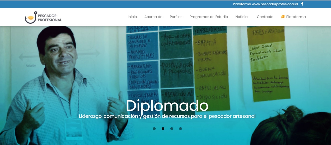 Conoce la plataforma educacional www.pescadorprofesional.cl