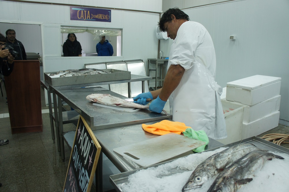 Pescadores artesanales de Anahuac inauguró sala de ventas de productos frescos y congelados