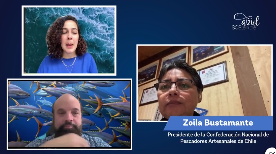 Presidenta de la Conapach se refiere al Ministerio de Mar en entrevista con Radio “Azul Sostenible” de Ecuador