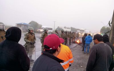 Región de Los Lagos: Pescadores artesanales de Quellón, Calbuco y Carelmapu se manifiestan y piden al gobierno ordenar la extracción del recurso erizo