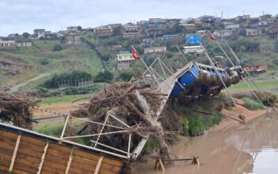 Pescadores artesanales de Navidad y de la ribera del río Maule en Constitución se encuentran afectados por la crecida de ríos